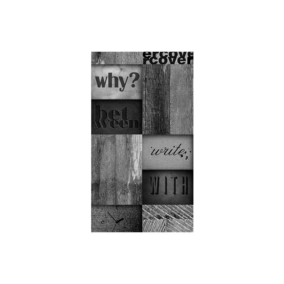 Fototapet vlies - Mozaicul cuvintelor - 50 x 1000 cm