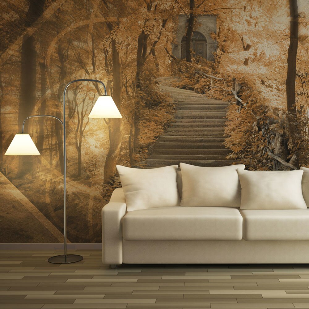 Fototapet vlies - Stairs to paradise - 350 x 270 cm