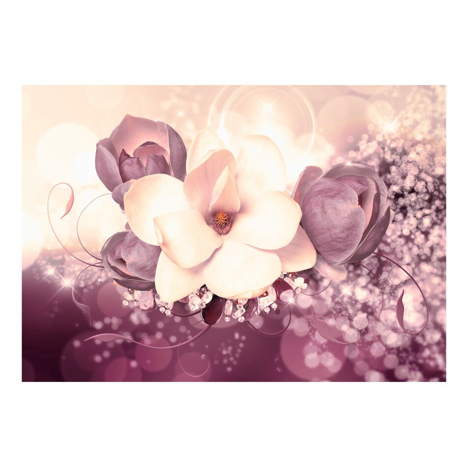 Fototapet vlies - Maroon Charm - 300 x 210 cm