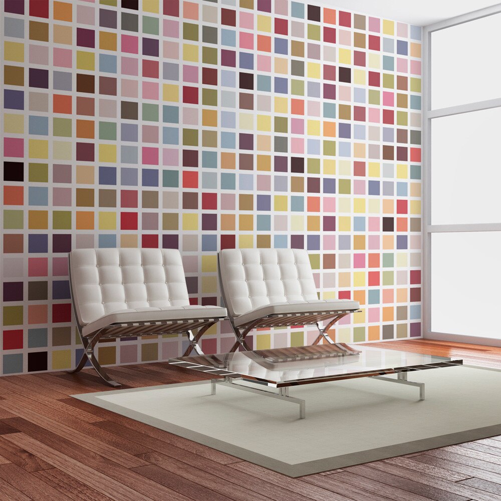 Fototapet vlies - Mosaic of colors - 350 x 270 cm