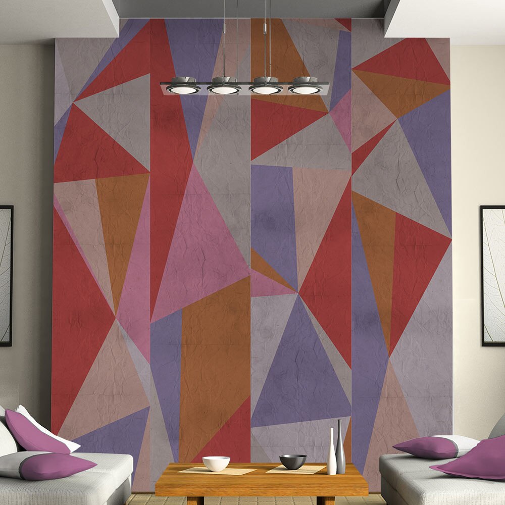 Fototapet vlies - Triangles! - 50 x 1000 cm