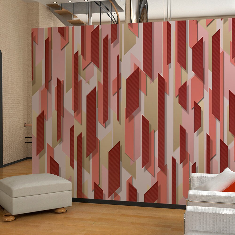 Fototapet vlies - Strawberry field - 50 x 1000 cm