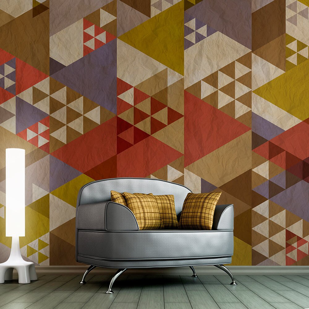 Fototapet vlies - Patchwork - 50 x 1000 cm