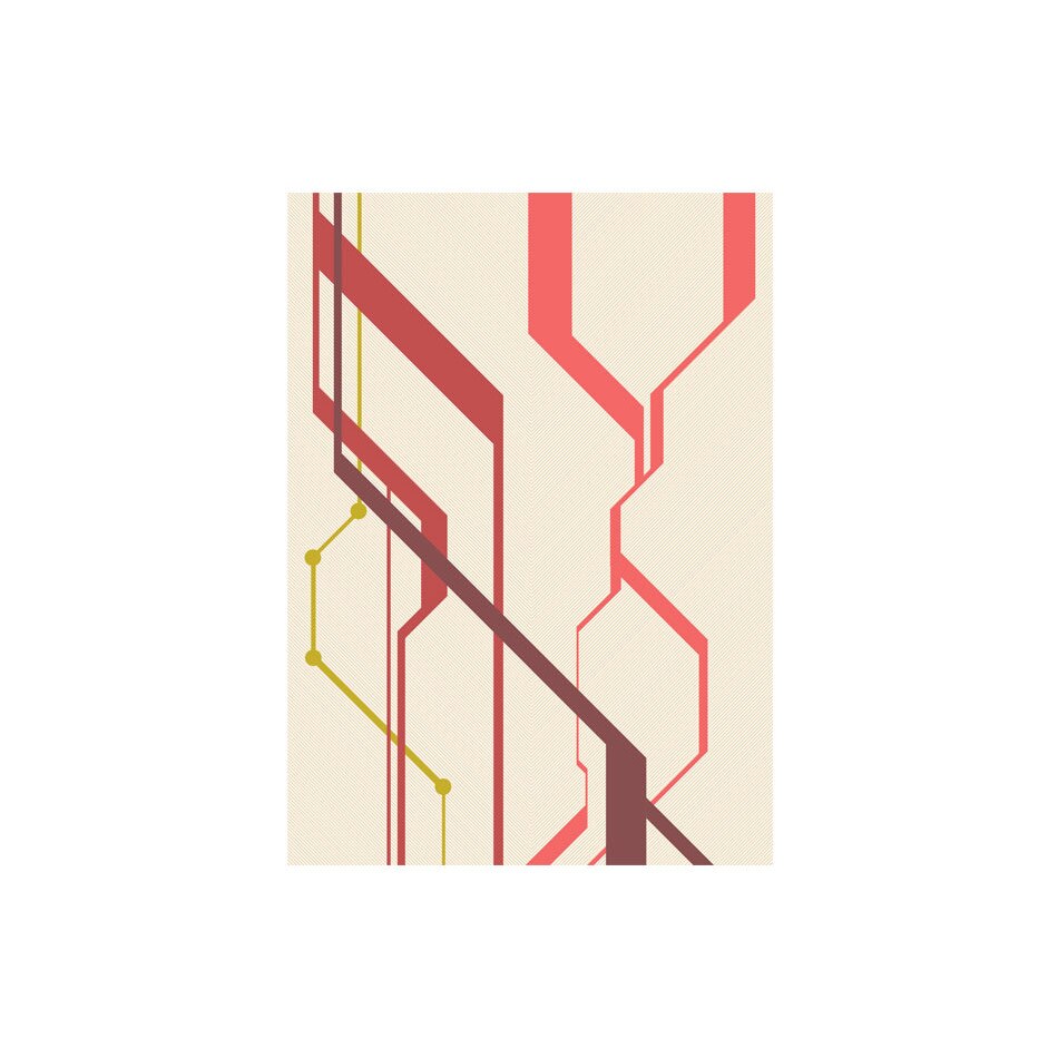 Fototapet vlies - Primul metrou - 50 x 1000 cm