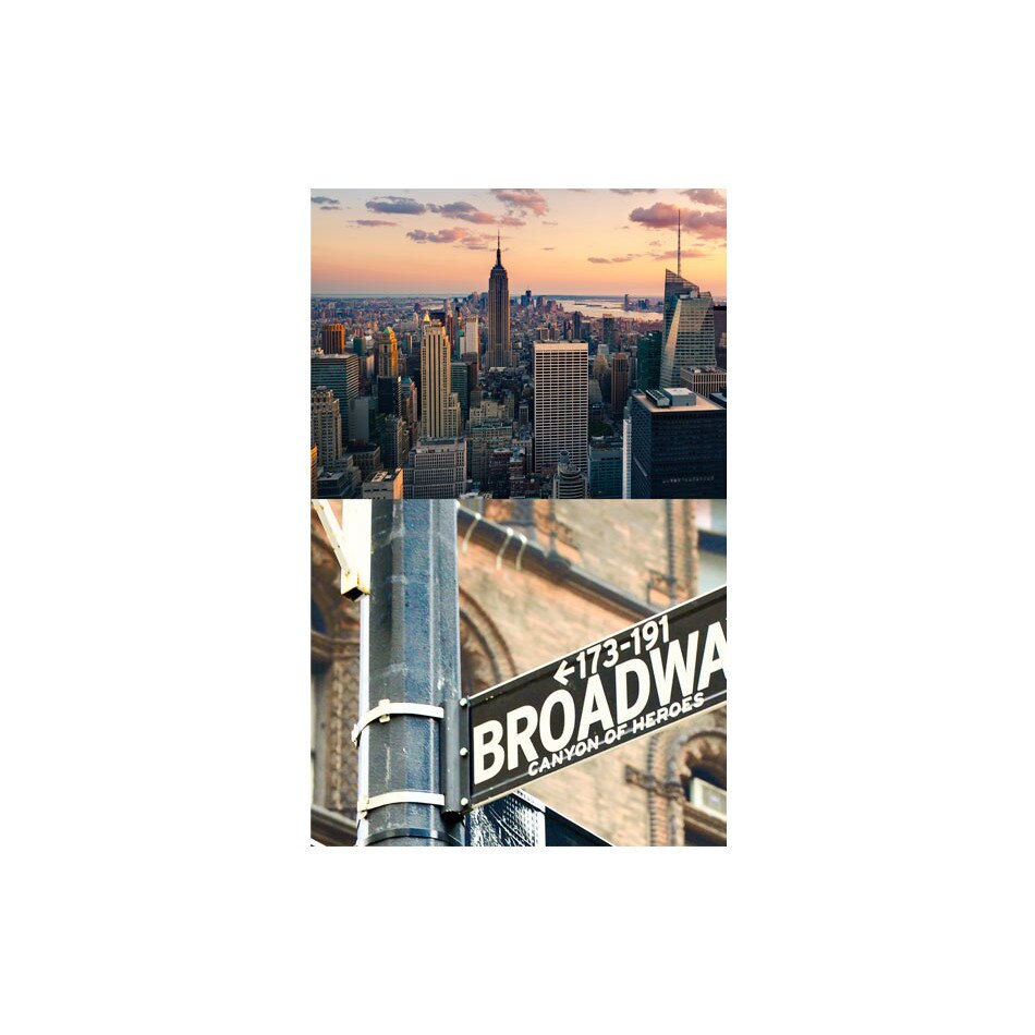 Fototapet vlies - Streets din New York - 50 x 1000 cm