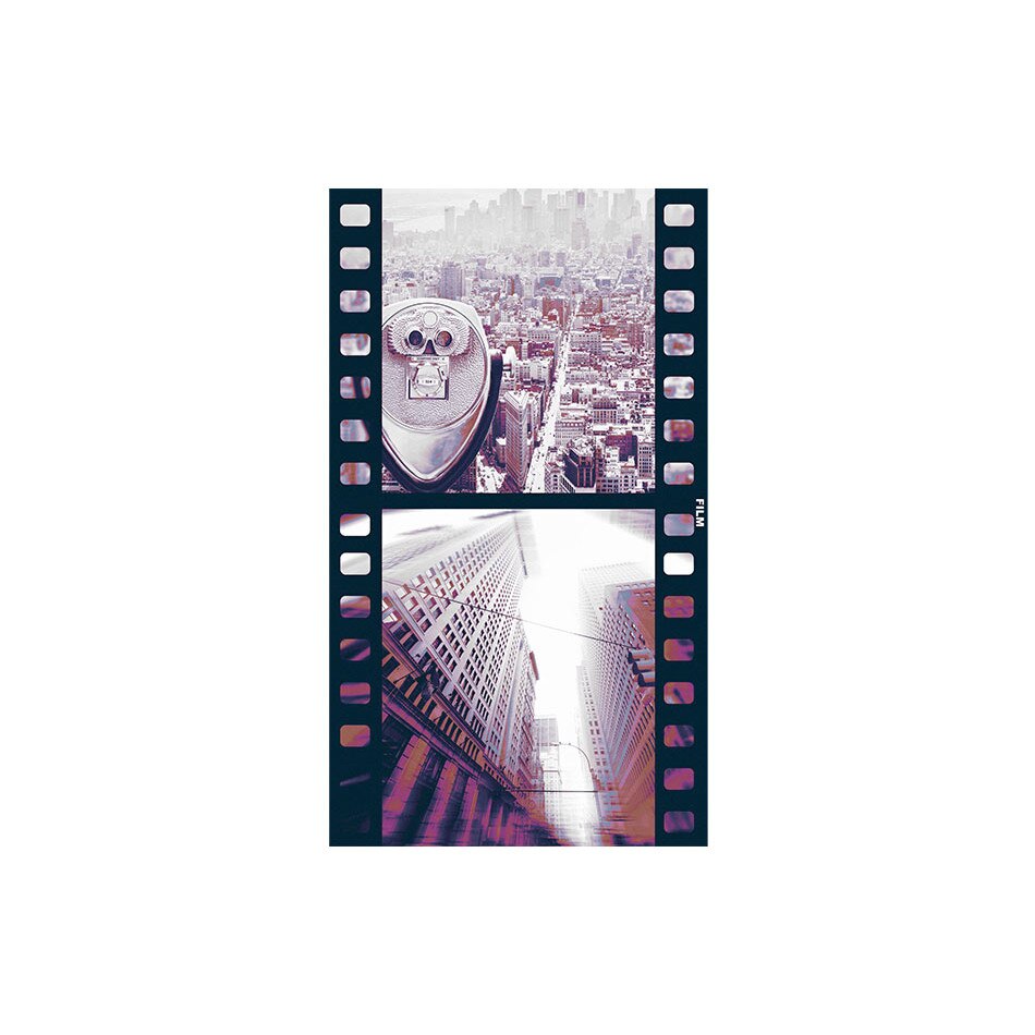 Fototapet vlies - NY Urban Collage - 50 x 1000 cm