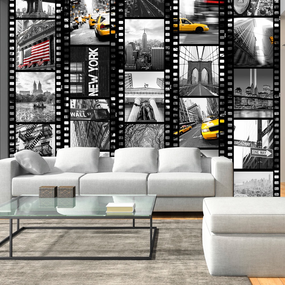 Fototapet vlies - NY - Diversity (collage) - 50 x 1000 cm
