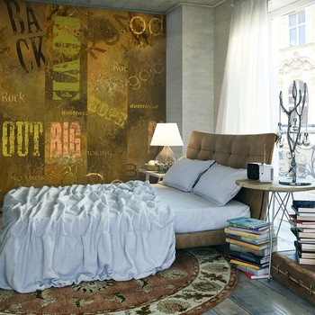 Fototapet vlies - Concrete Epigraph - 50 x 1000 cm Fototapet vlies - Concrete Epigraph - 50 x 1000 cm