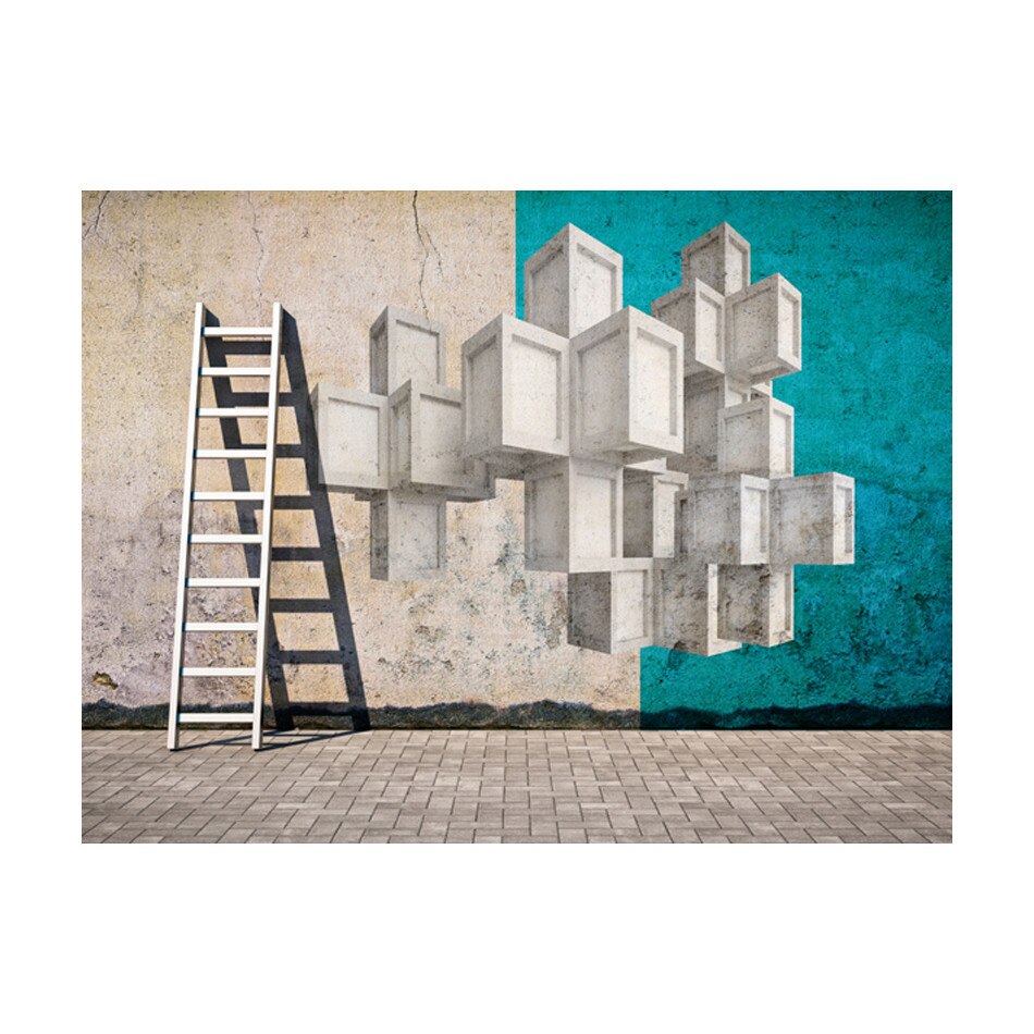 Fototapet vlies - Blocuri de beton - 250 x 193 cm