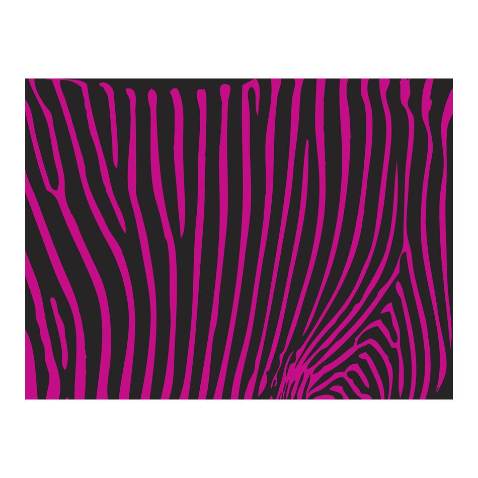Fototapet vlies - Modelul Zebra violet - 400 x 309 cm