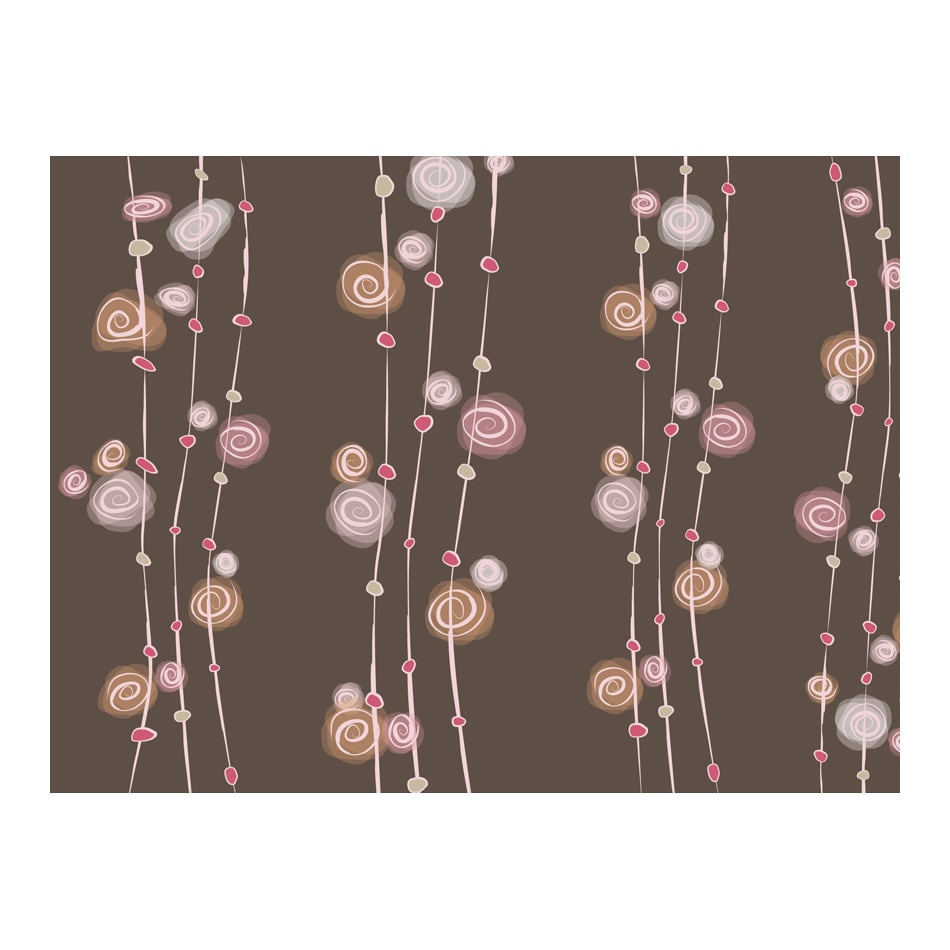 Fototapet vlies - Design: trandafiri abstracte - 250 x 193 cm