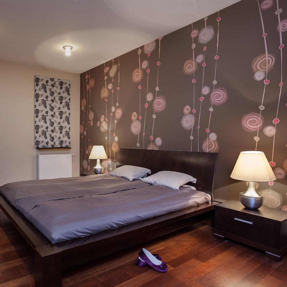 Fototapet vlies - design: abstract - roses - 350 x 270 cm