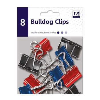 Clipsuri hartie, 8 bucati Clipsuri hartie, 8 bucati