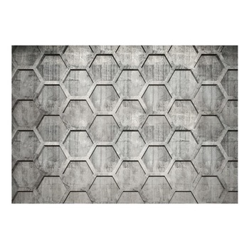 Fototapet vlies - Cuburi de platina - 100 x 70 cm Fototapet vlies - Cuburi de platina - 100 x 70 cm