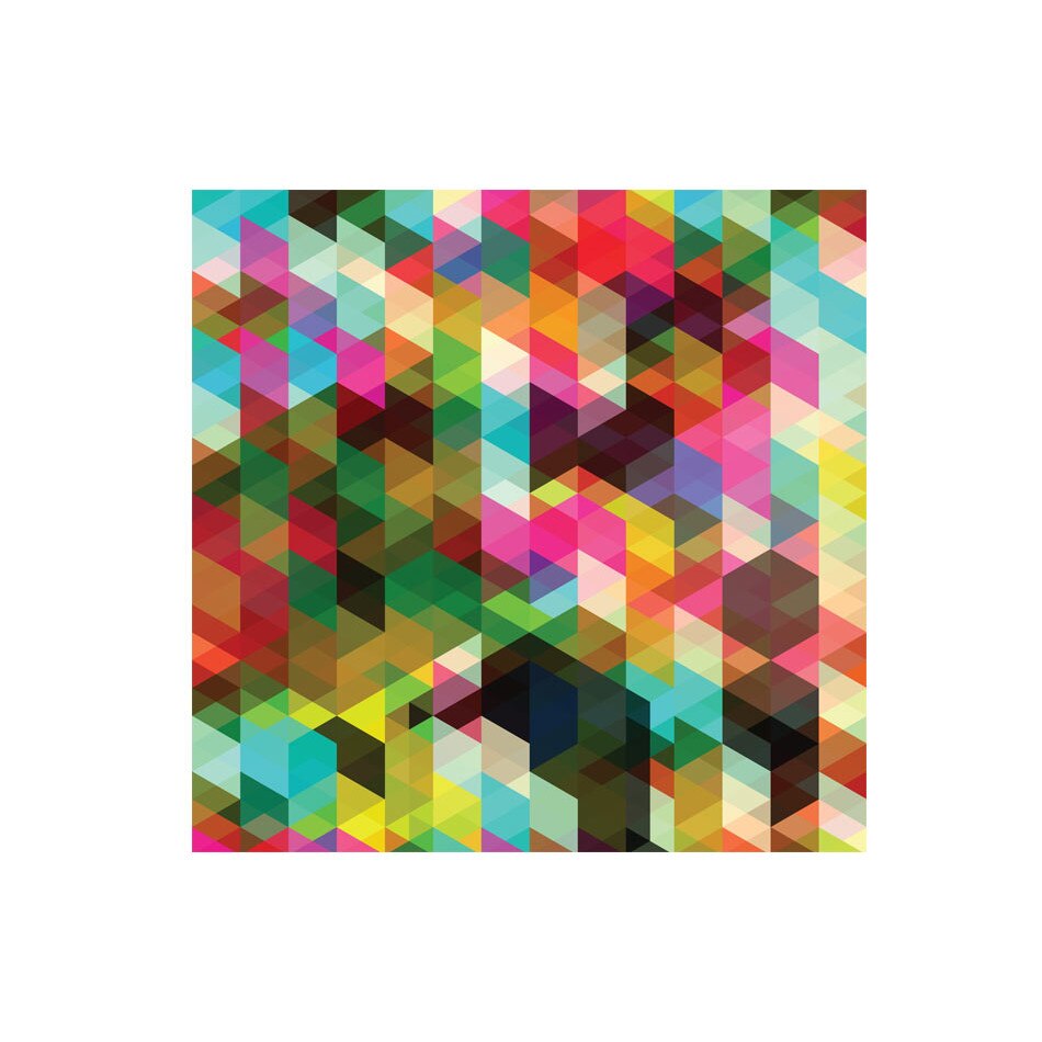 Fototapet vlies - Geometria colorata - 400 x 309 cm