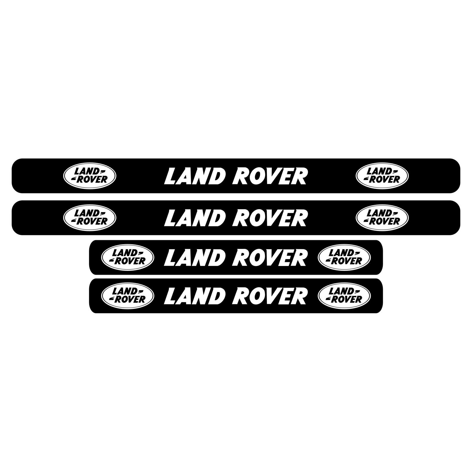 Set stickere praguri Land Rover, sticker decorativ