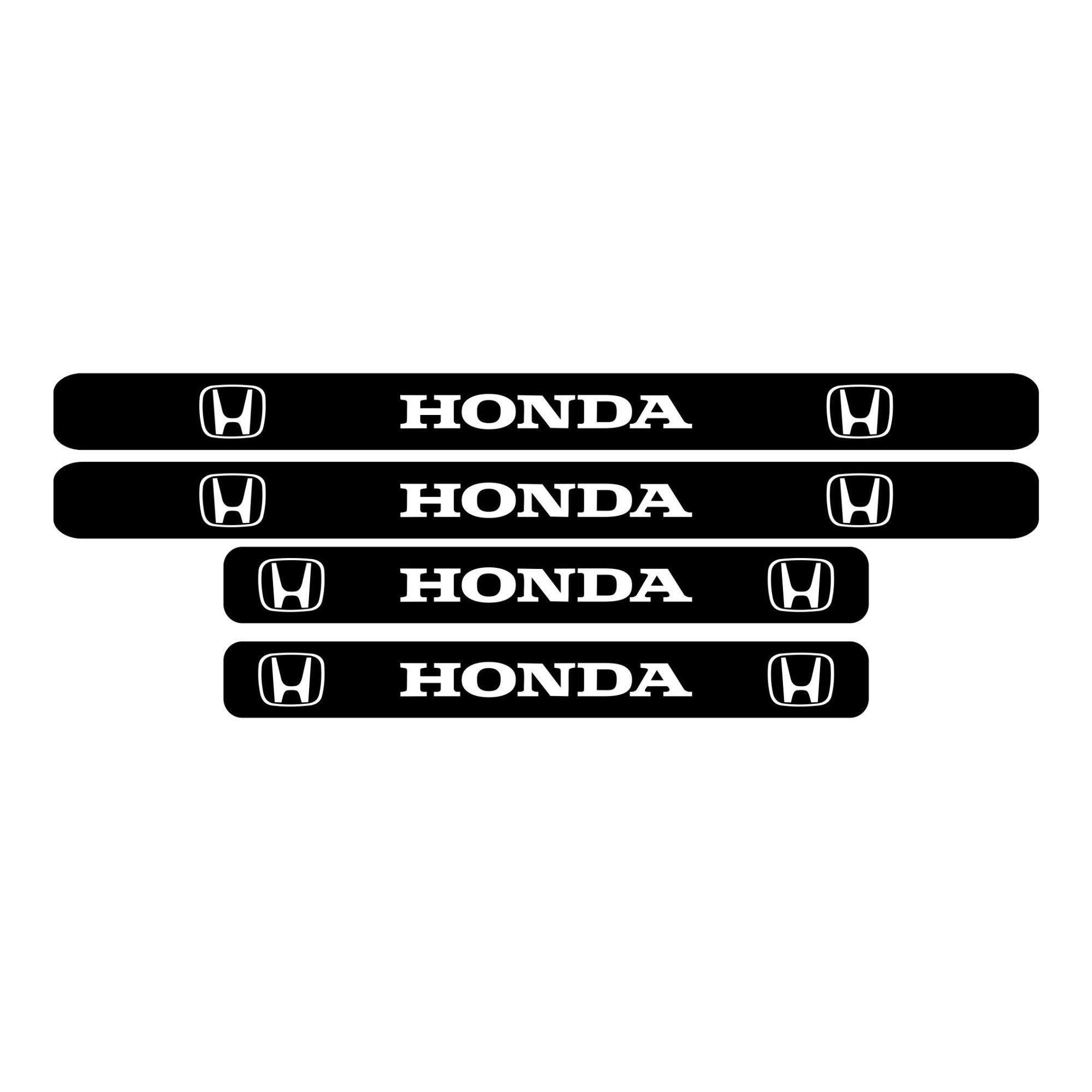 Set stickere praguri Honda, sticker decorativ