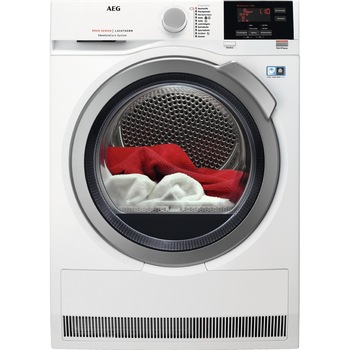 Uscator de rufe AEG T8DB68EX, 8 Kg, Pompa de caldura, Clasa A+++, Alb Uscator de rufe AEG T8DB68EX, 8 Kg, Pompa de caldura, Clasa A+++, Alb