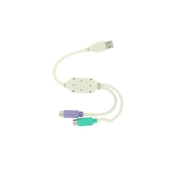 Adaptor USB la 2 PS2 Adaptor USB la 2 PS2