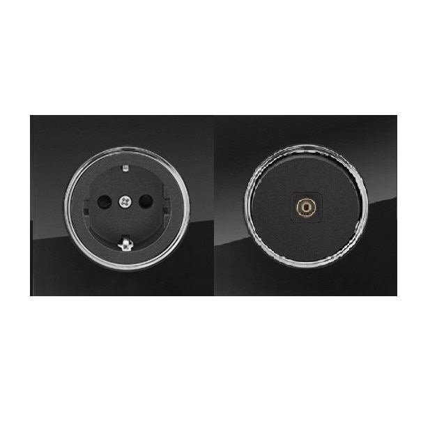 Rama dubla sticla priza+TV