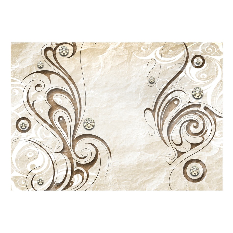 Fototapet vlies - Stone Butterfly - 400 x 280 cm