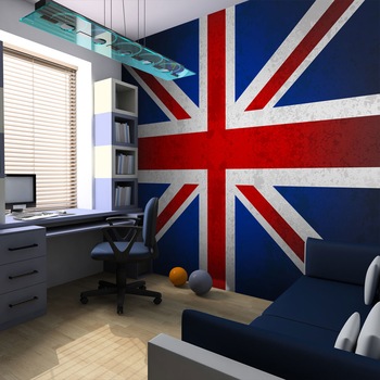 Fototapet vlies - Union Jack - 350 x 270 cm Fototapet vlies - Union Jack - 350 x 270 cm
