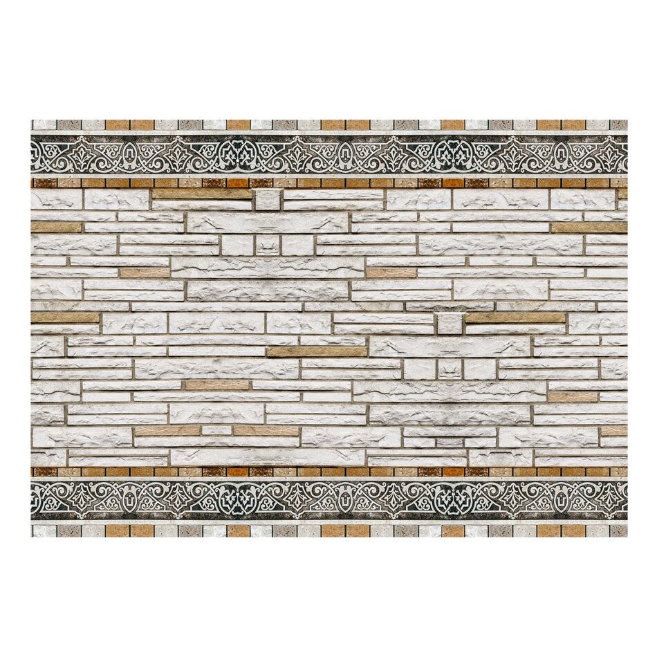 Fototapet vlies - Mozaic de piatra - 350 x 245 cm