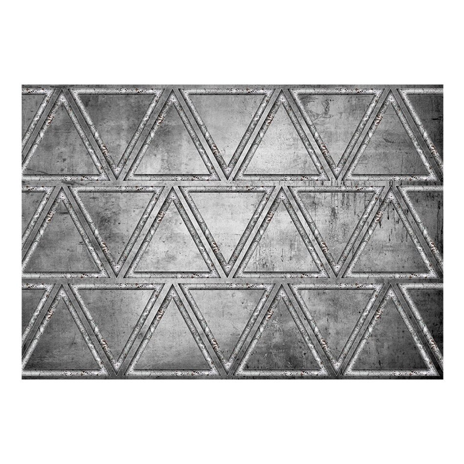 Fototapet vlies - Dansul cu triunghiuri - 400 x 280 cm