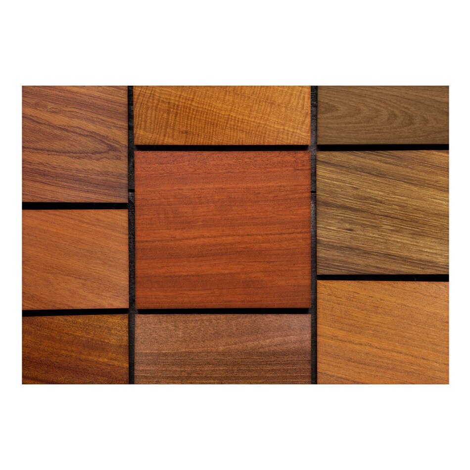 Fototapet vlies - Cuburi din lemn fundal - 400 x 280 cm