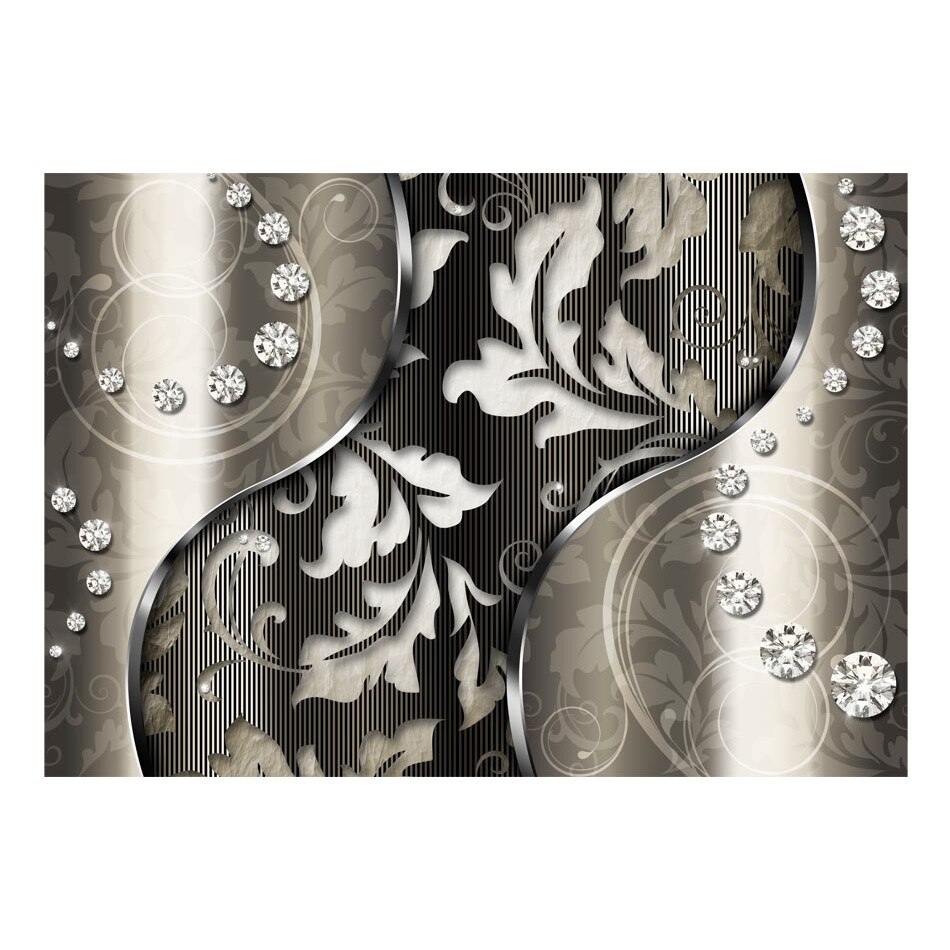 Fototapet vlies - Frunze de diamante - 350 x 245 cm