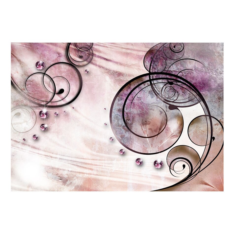 Fototapet vlies - Rhapsody roz - 300 x 210 cm