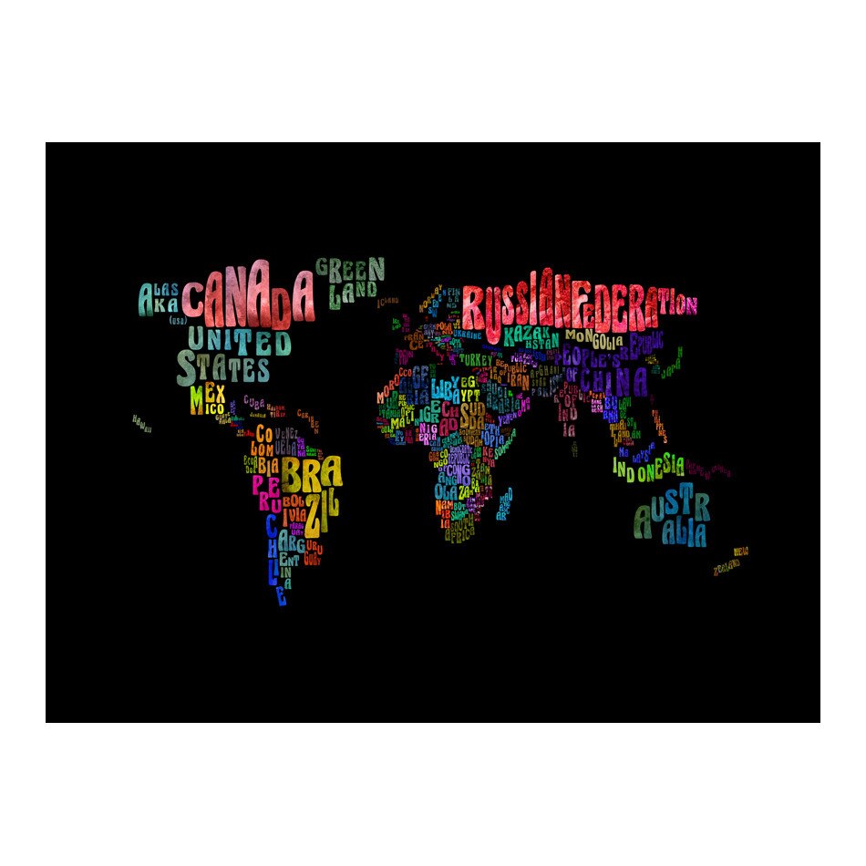 Fototapet vlies - Calatorii colorate - 250 x 193 cm