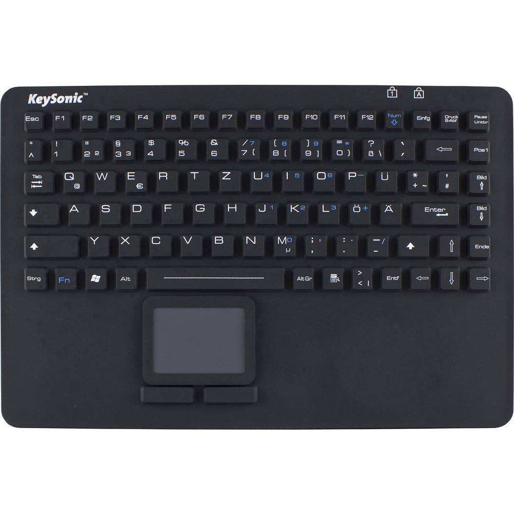Мини клавиатура IcyBox KeySonic, USB, черна - eMAG.bg