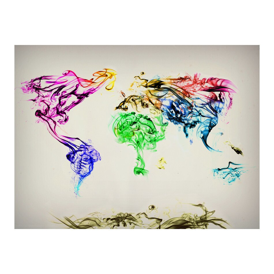 Fototapet vlies - Dansuri de fum dans - 250 x 193 cm