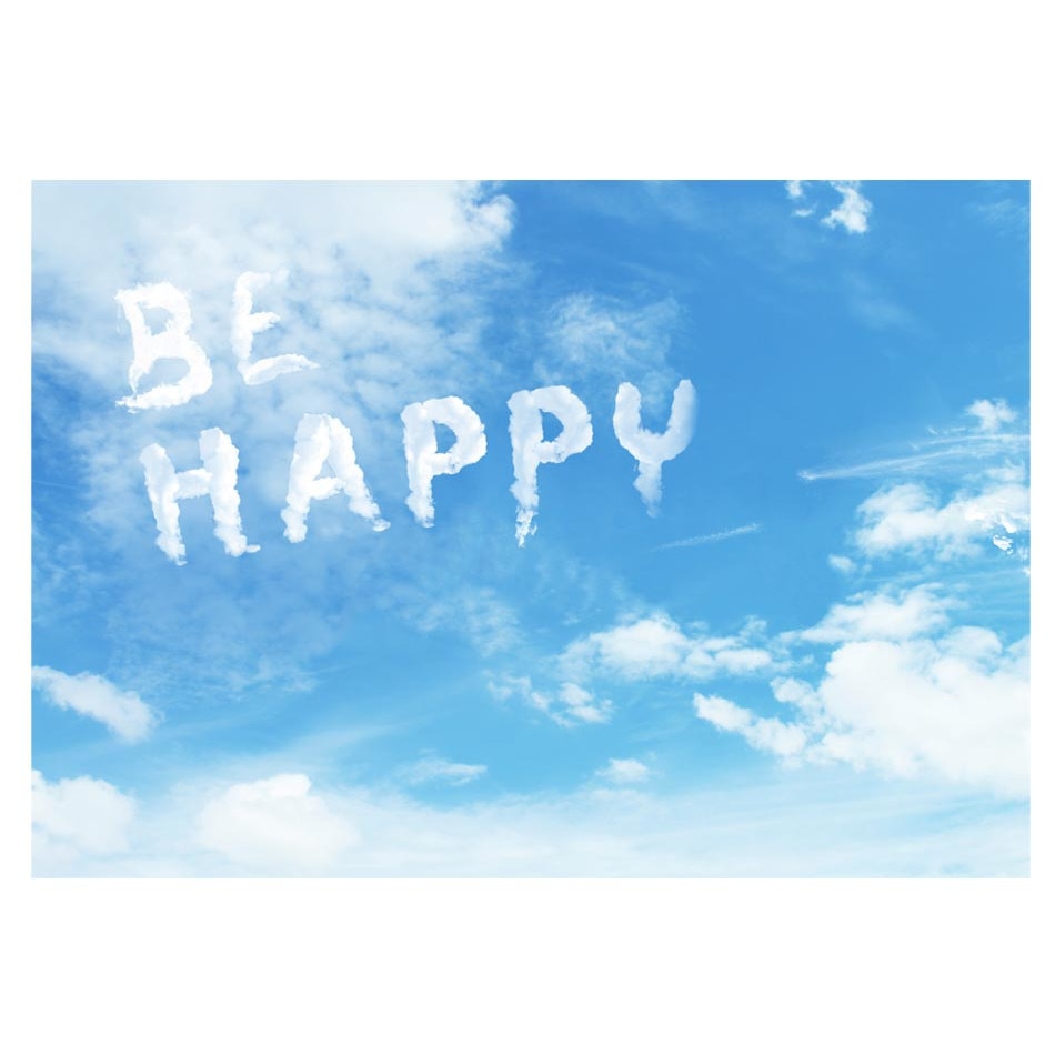 Fototapet vlies - Fi fericit - 350 x 245 cm