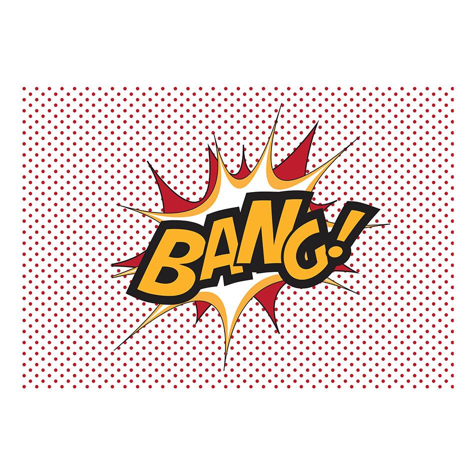 Fototapet vlies - BANG! - 400 x 280 cm
