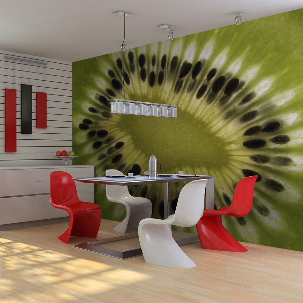 Fototapet vlies - fruits: kiwi - 350 x 270 cm