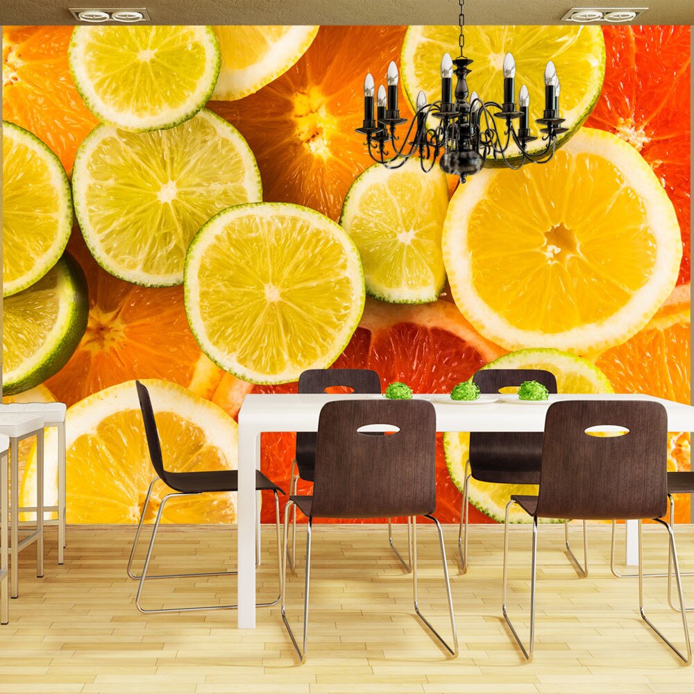Fototapet vlies - Citrus fruits - 350 x 270 cm