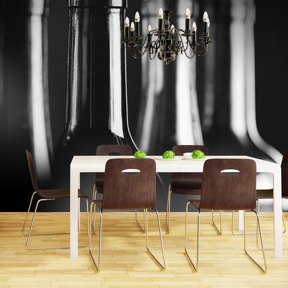 Fototapet vlies - Wine bottles - 350 x 270 cm