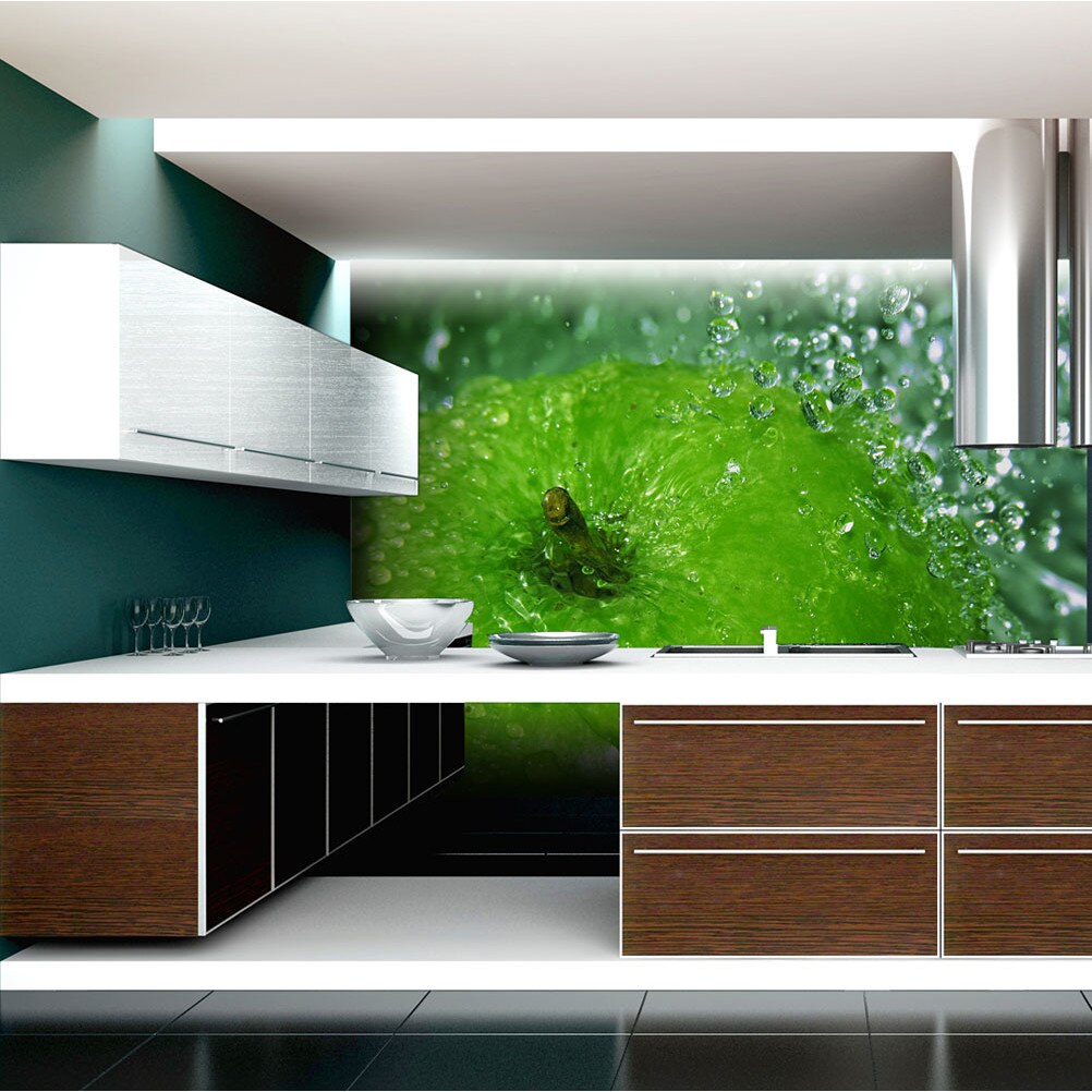 Fototapet vlies - Green apple - 350 x 270 cm