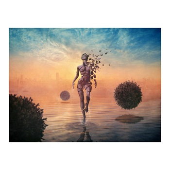 Fototapet vlies - Mergeti pe apa - 400 x 309 cm Fototapet vlies - Mergeti pe apa - 400 x 309 cm