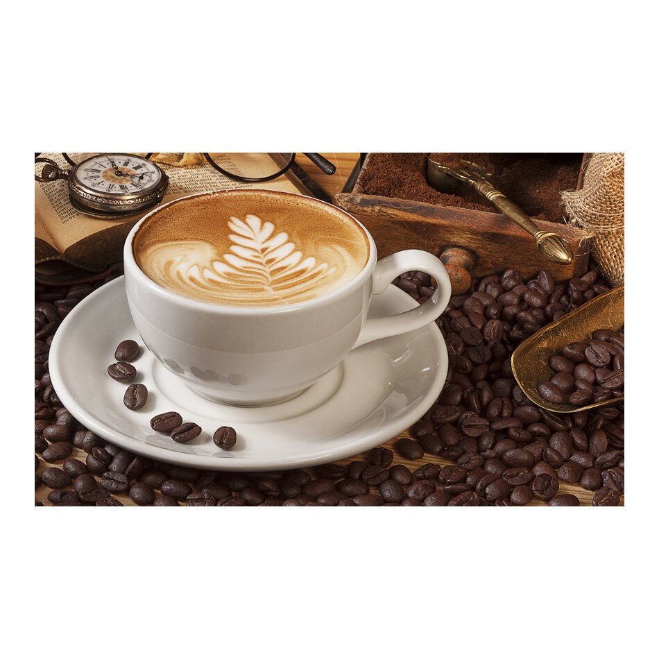 Fototapet vlies - Poate cafea? - 450 x 270 cm