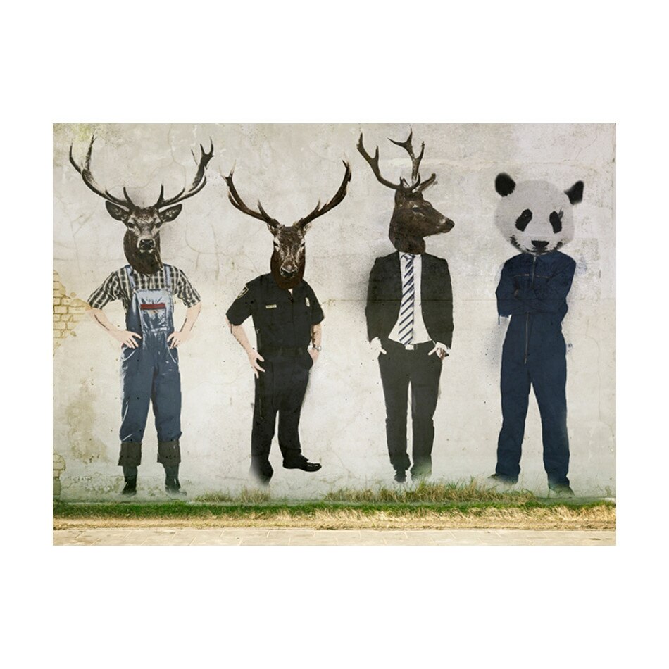 Fototapet vlies - Om sau animal? - 400 x 309 cm