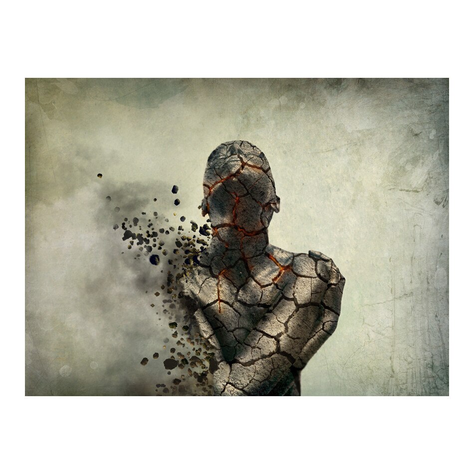 Fototapet vlies - Explozie interna - 200 x 154 cm