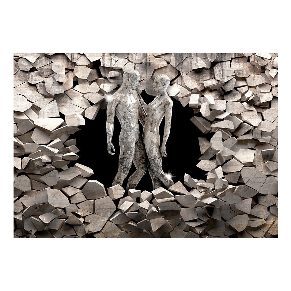 Fototapet vlies - Dragostea din piatra - 400 x 280 cm