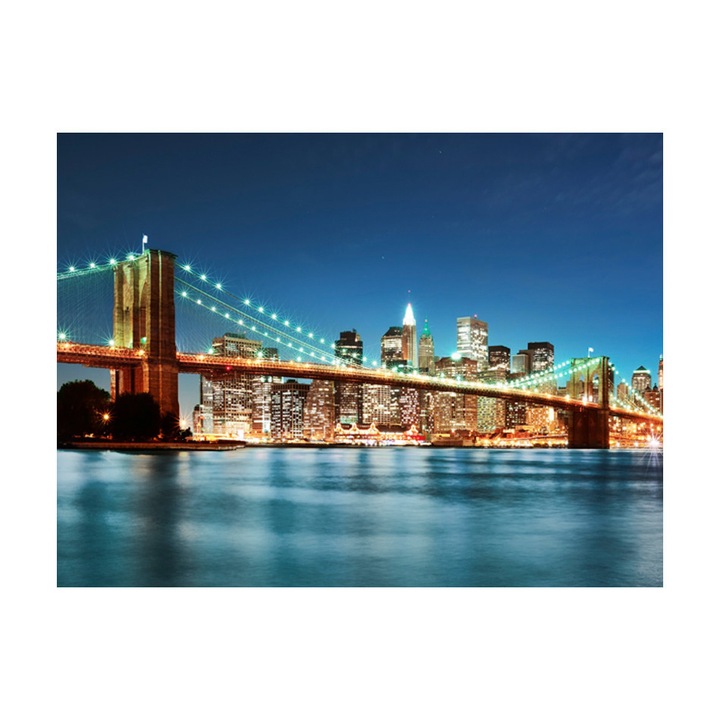 Fotótapéta Artgeist Sparkling Brooklyn Bridge, 250 x 193 cm