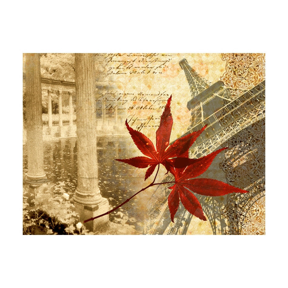 Fototapet vlies - Toamna si Parisul - 250 x 193 cm