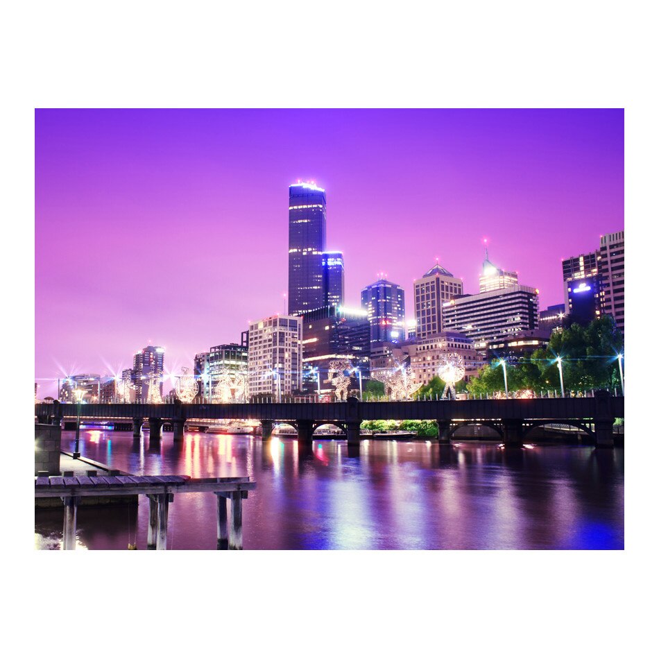 Fototapet vlies - Raul Yarra din Melbourne - 400 x 309 cm
