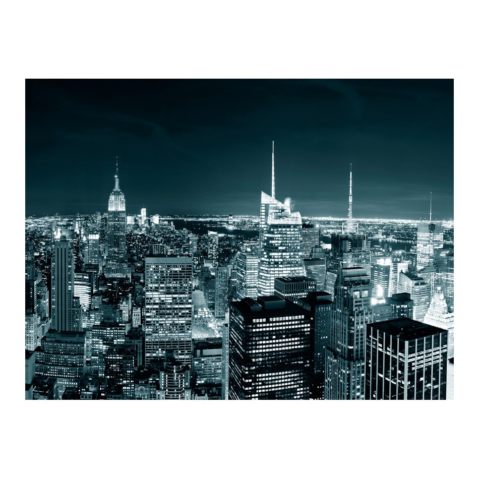 Fototapet vlies - Viata de noapte din New York City - 200 x 154 cm
