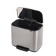 Cos de gunoi cu pedala, argintiu, inox, 36 l, Brabantia - 8710755121487